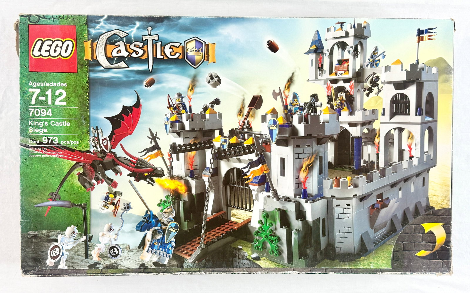 LEGO Castle King's Castle Siege Set 7094 with Original Box (1 of 4)