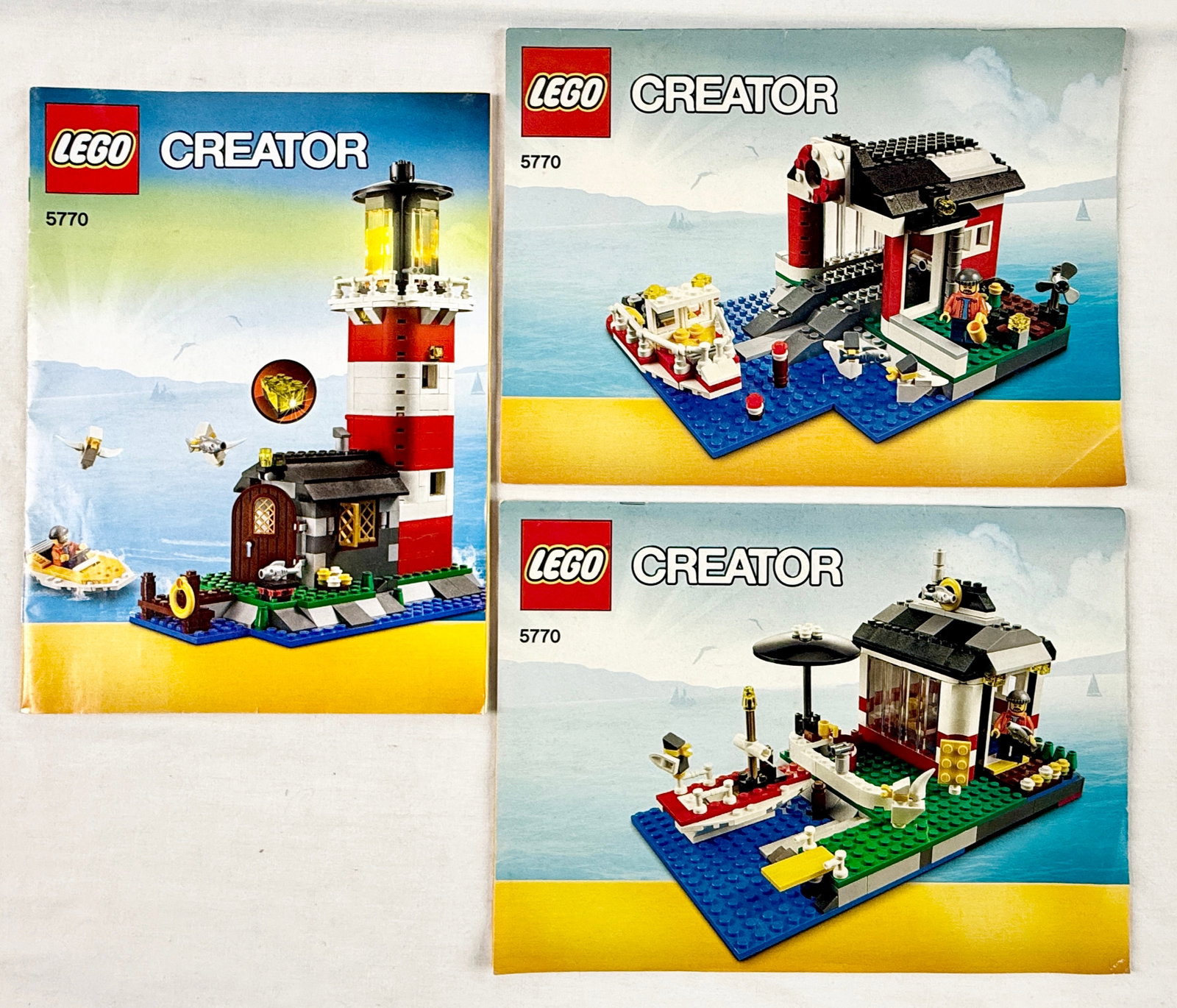 LEGO Creator Lighthouse Island 3-in-1 Set 5770 with Instruction Manuals (1 of 2)