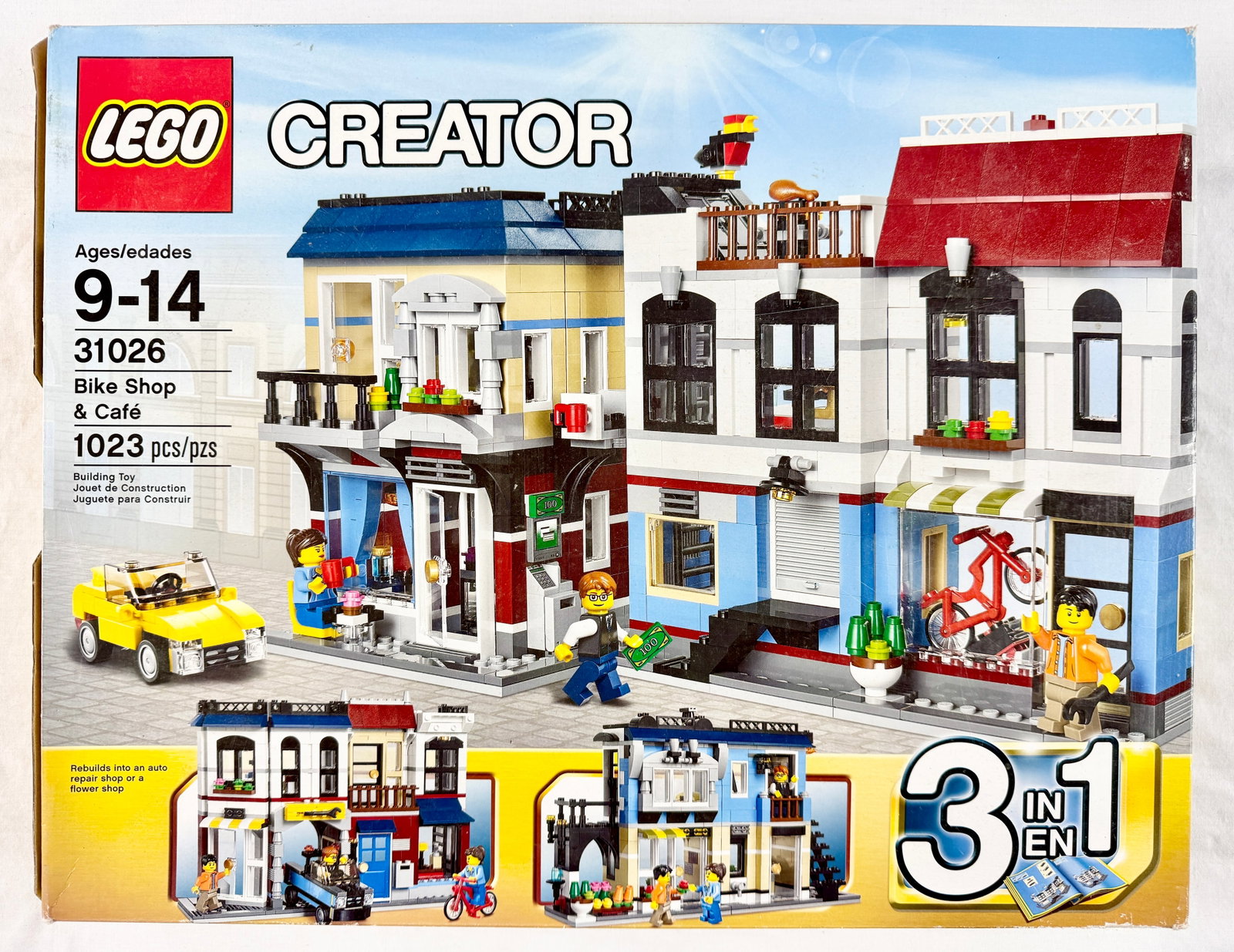 LEGO Creator 31026 Bike Shop and Cafe Building Set with Original Box and Manuals (1 of 4)
