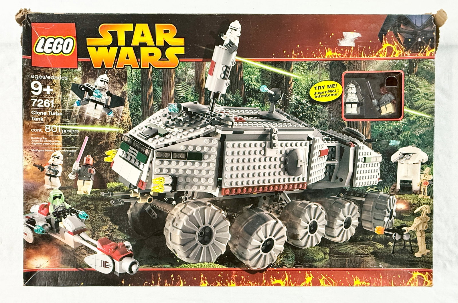 LEGO Star Wars Episode III Clone Turbo Tank Set 7261 (1 of 4)