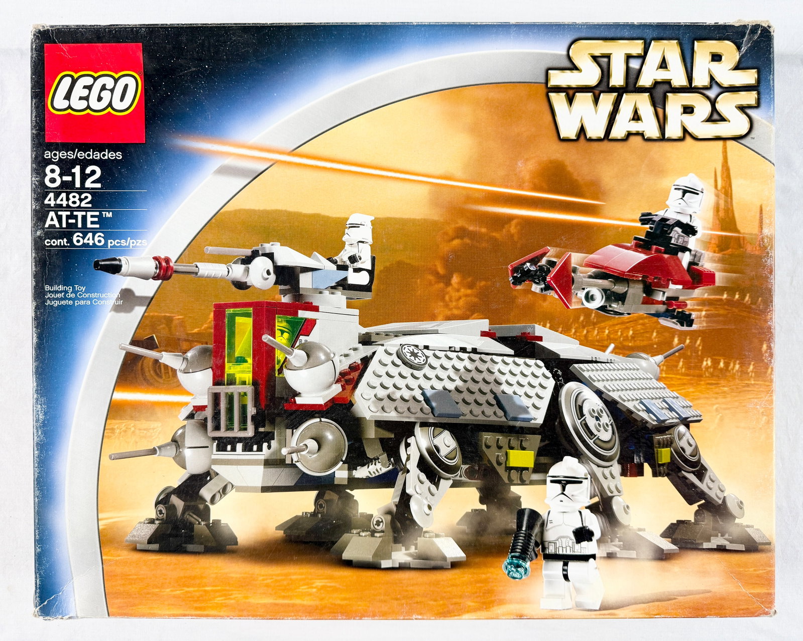 LEGO Star Wars Set 4482 AT-TE with Original Box and Manual (1 of 3)