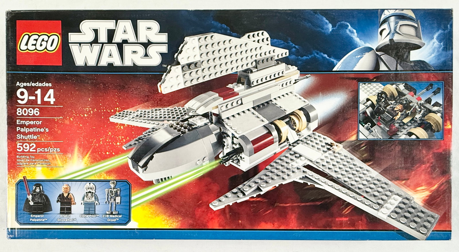 LEGO Star Wars Emperor Palpatine's Shuttle Set 8096 (1 of 3)