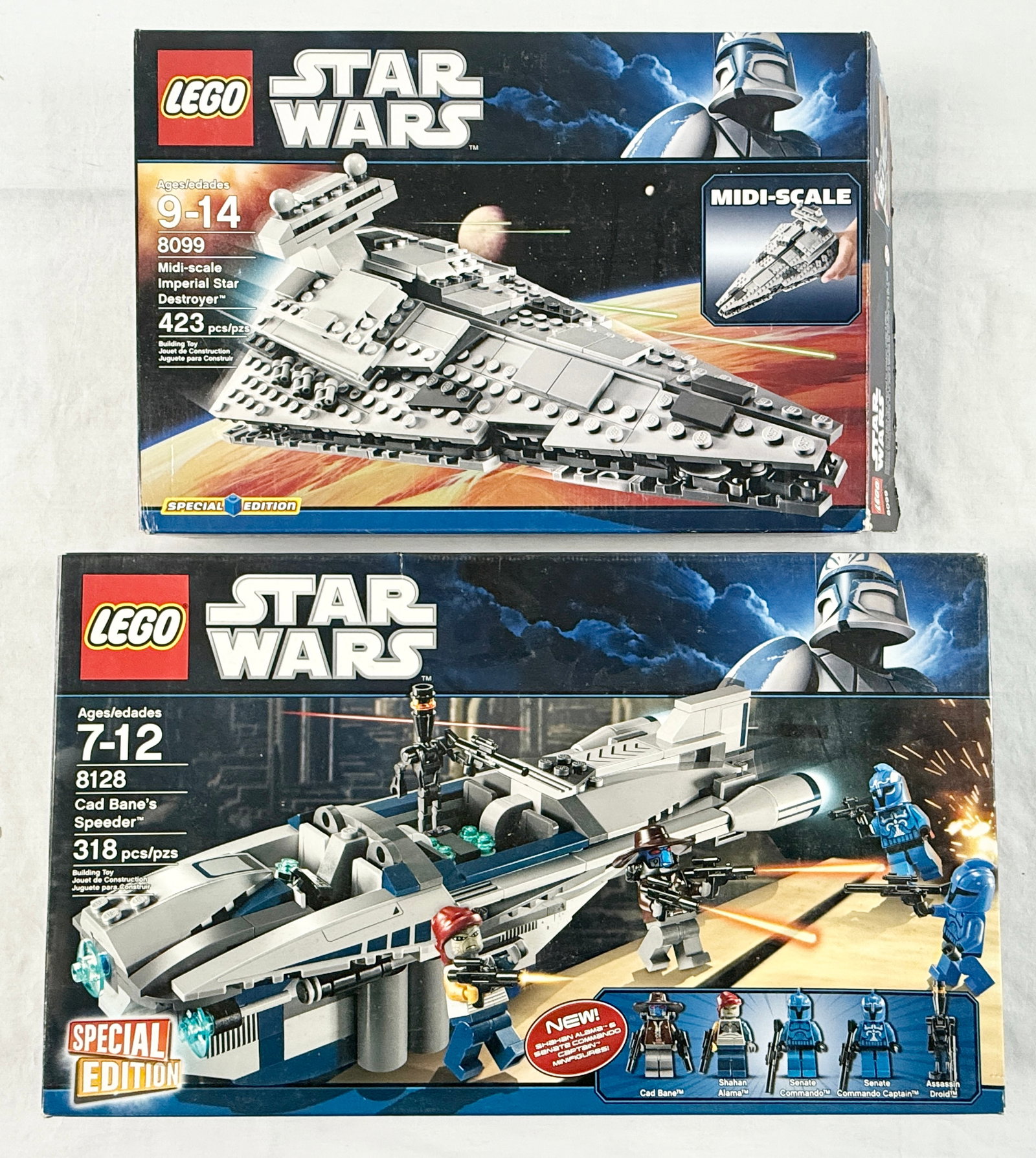 A Pair of LEGO Star Wars Special Edition Building Sets, 8099 and 8128 (1 of 4)