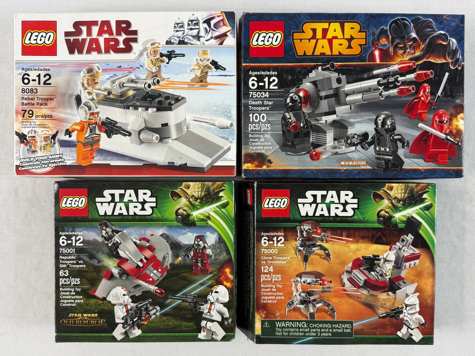 A Collection of LEGO Star Wars Battle Pack Construction Sets (1 of 4)
