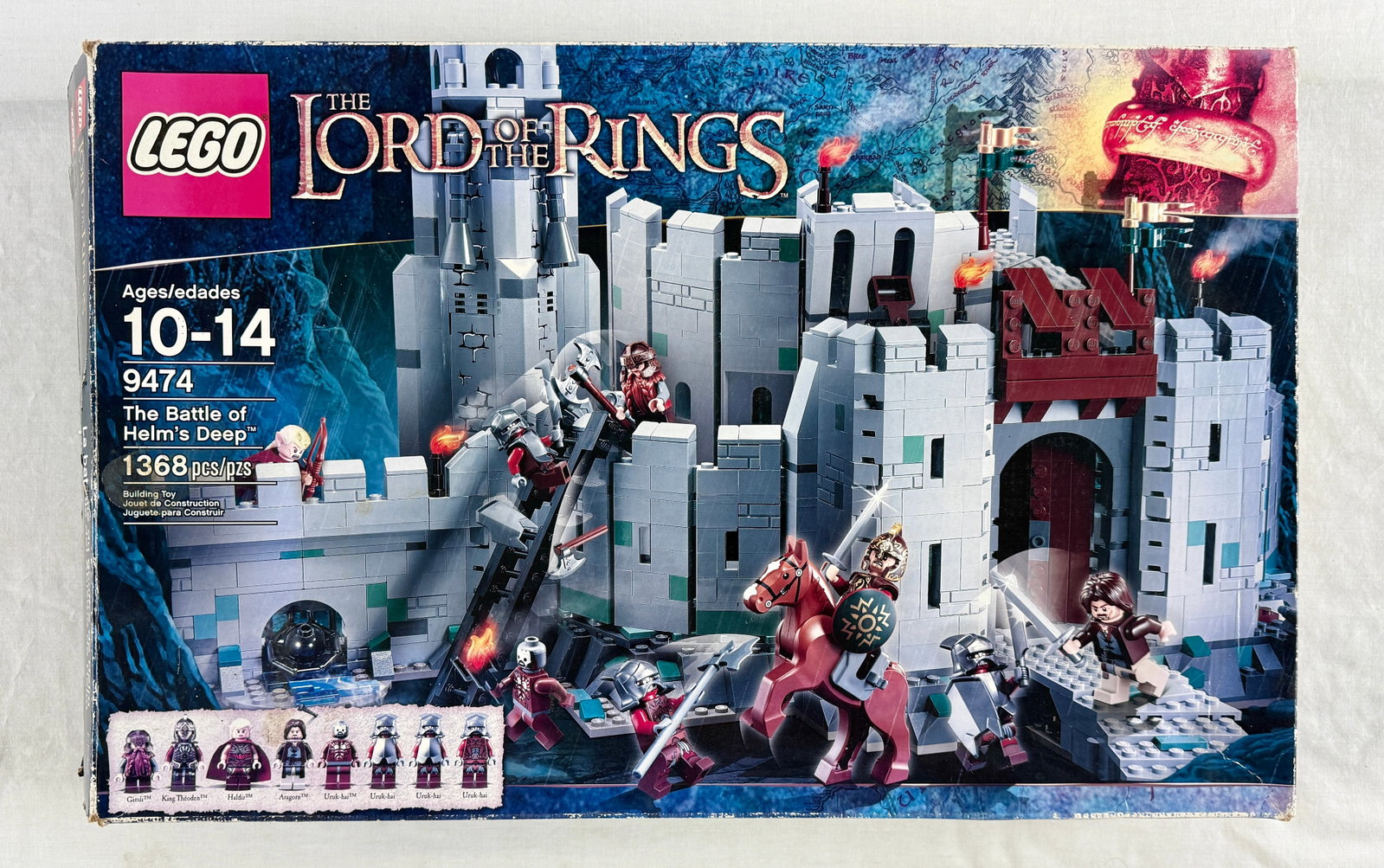 LEGO The Lord of the Rings 9474 The Battle of Helms Deep Set with Original Box and Manuals (1 of 7)