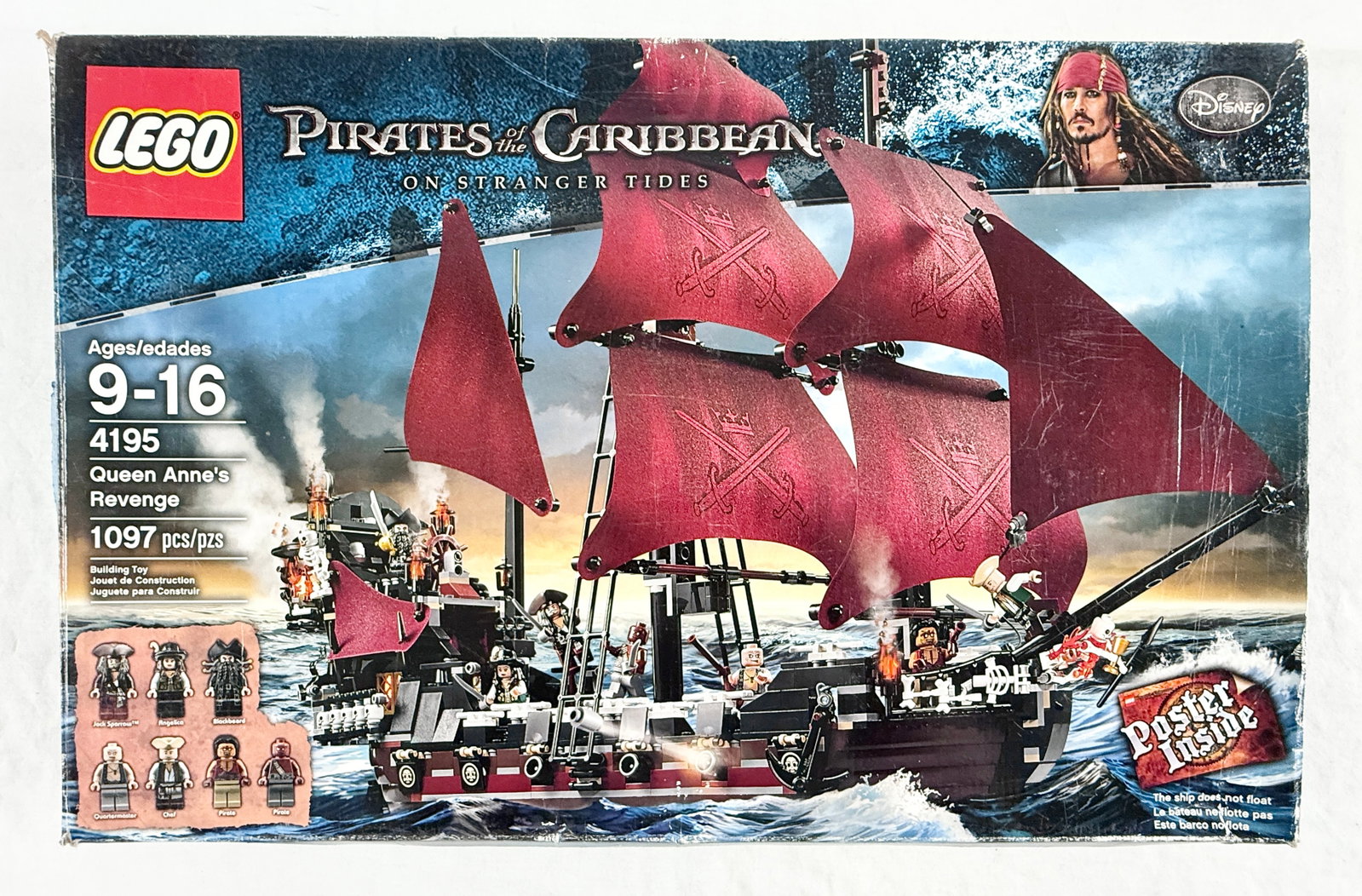 LEGO Pirates of the Caribbean Queen Anne's Revenge Set 4195 (1 of 6)