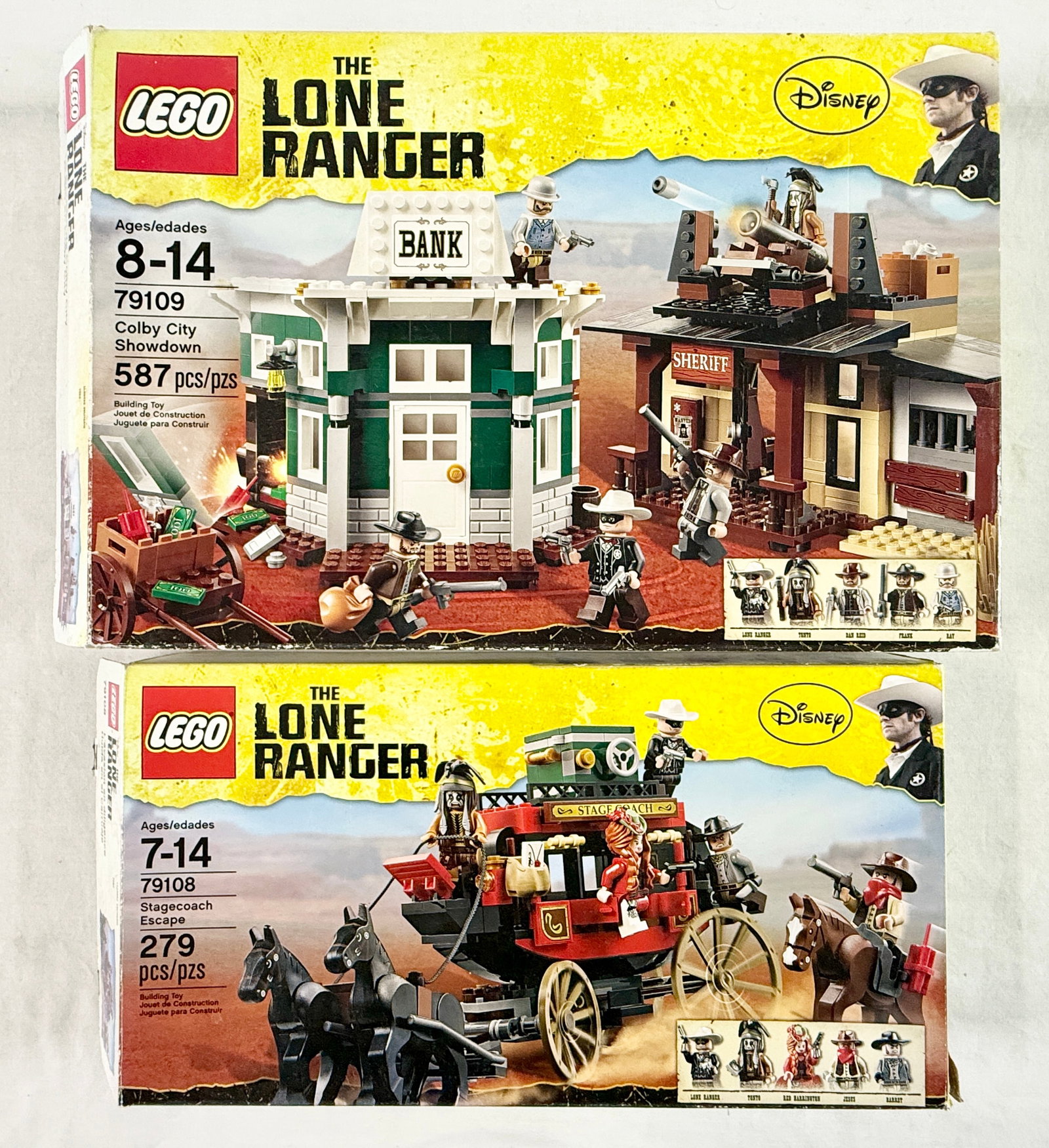Two LEGO Disney Lone Ranger Sets 79109 and 79108 (1 of 4)