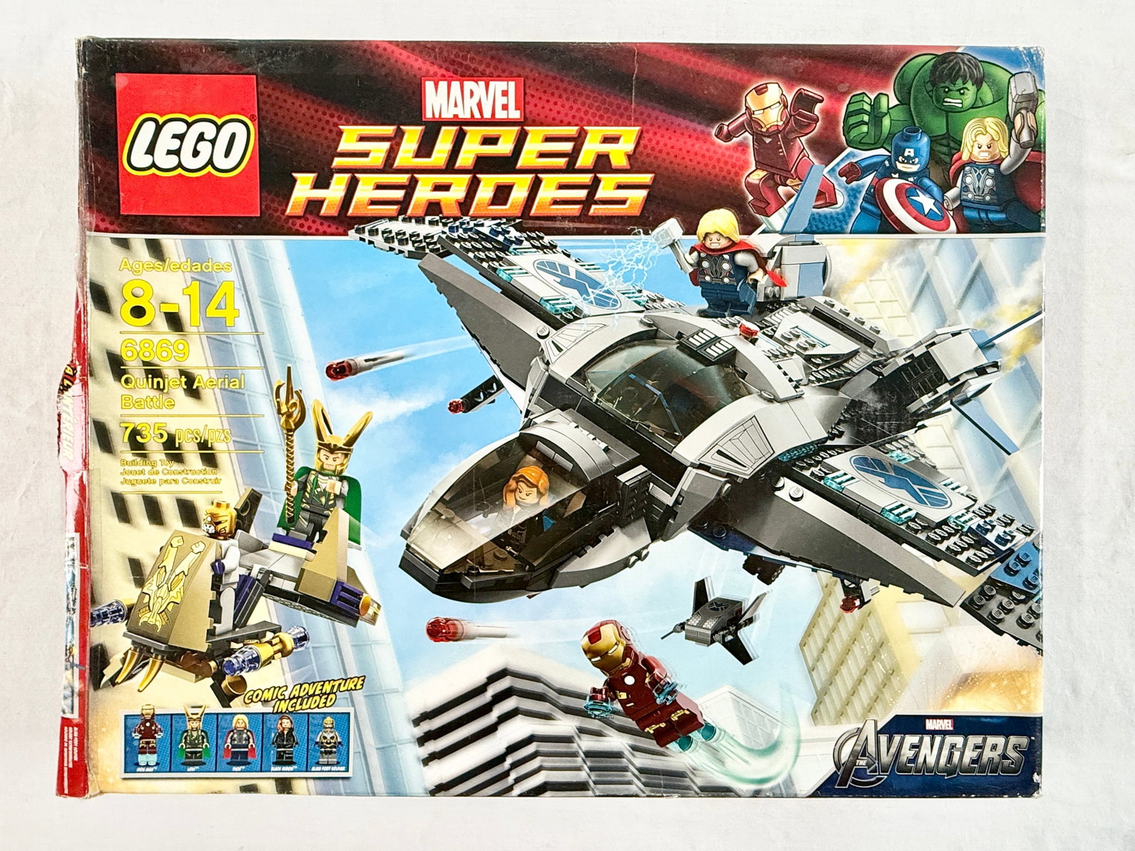 LEGO Marvel Super Heroes Quinjet Aerial Battle Set 6869 (1 of 4)