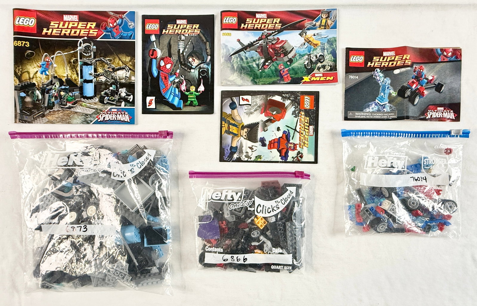 Five LEGO Marvel Super Heroes Building Sets - 4
