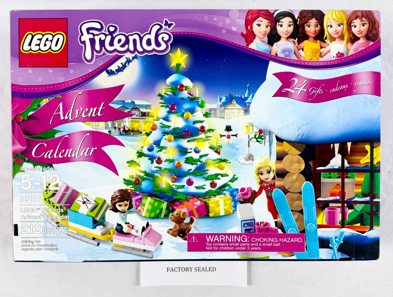 LEGO Friends Advent Calendar Set 3316, Factory Sealed (2012) (1 of 2)