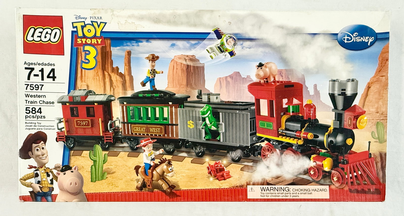 LEGO Toy Story 3 Western Train Chase Building Set 7597 (1 of 3)