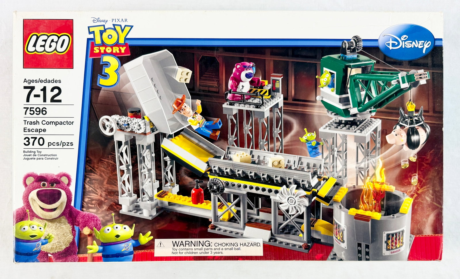 LEGO Disney Pixar Toy Story 3 Trash Compactor Escape Set 7596 (1 of 3)