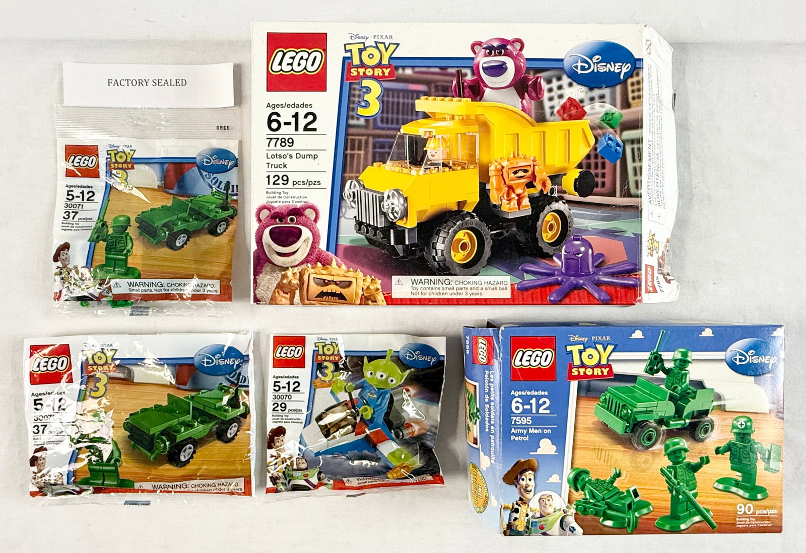 A Collection of LEGO Toy Story and Toy Story 3 Building Sets (1 of 3)
