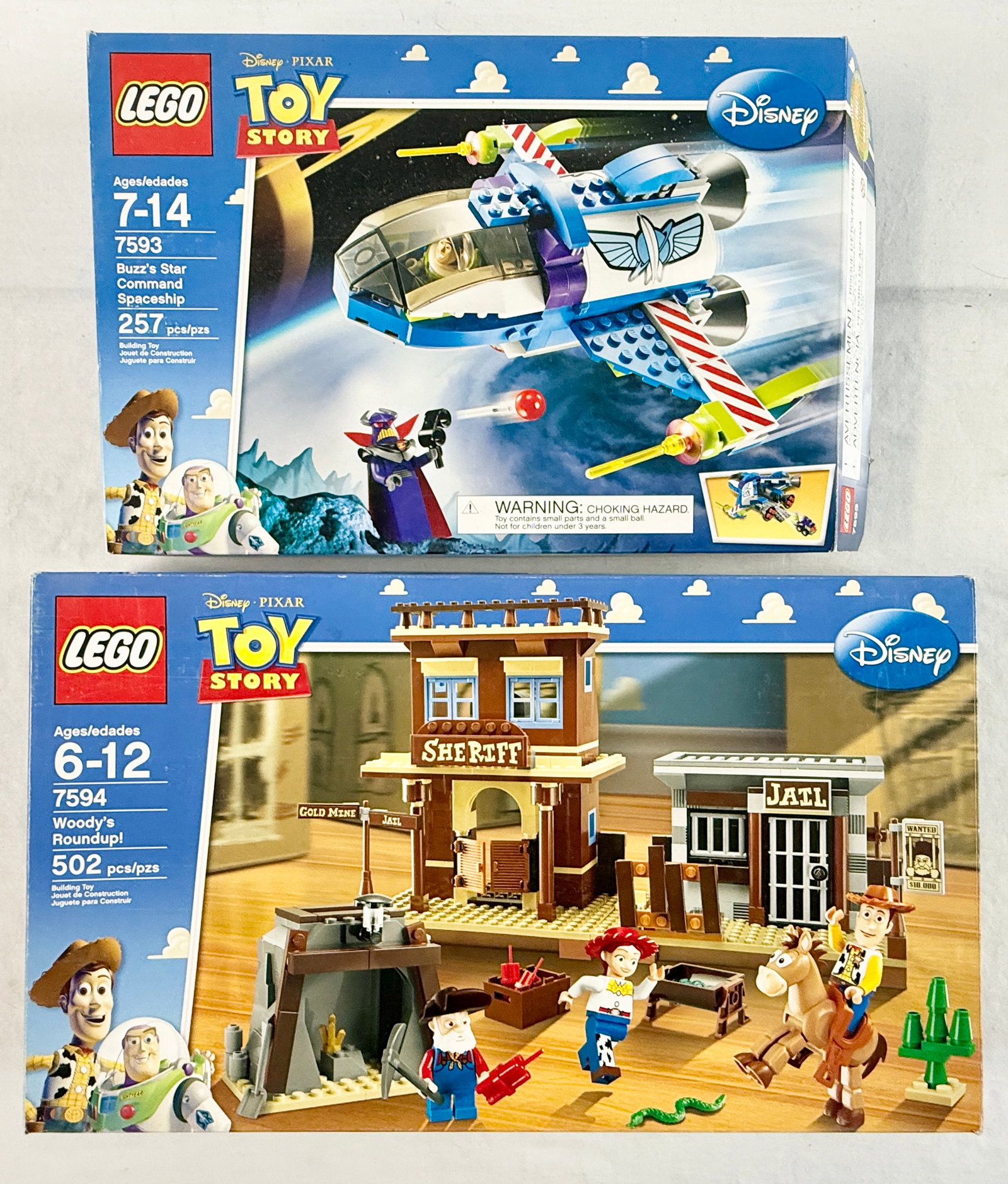A Pair of LEGO Disney Pixar Toy Story Building Sets, 7593 and 7594 (1 of 4)