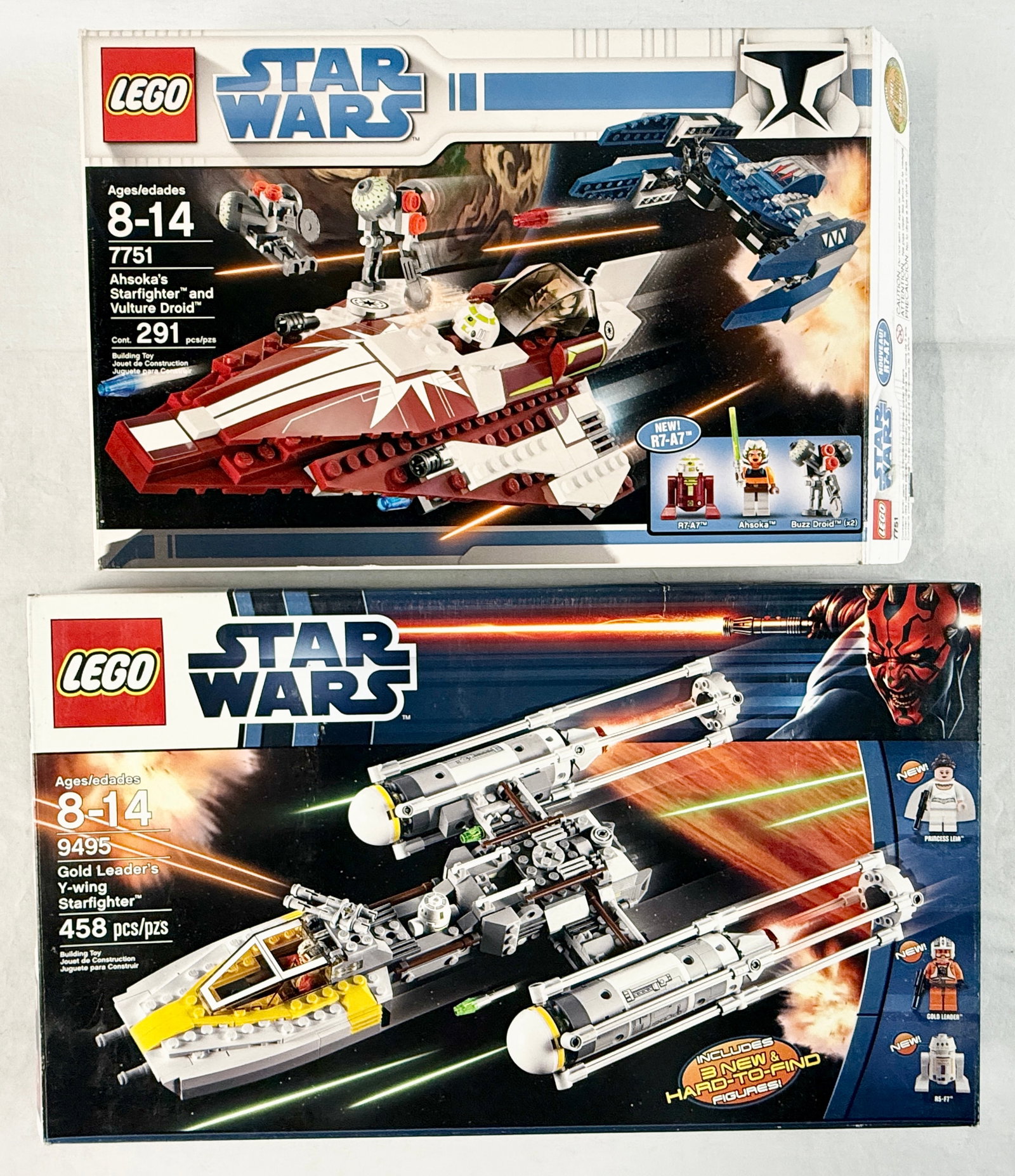 Two LEGO Star Wars Construction Sets, Set 7751 and Set 9495 (1 of 4)