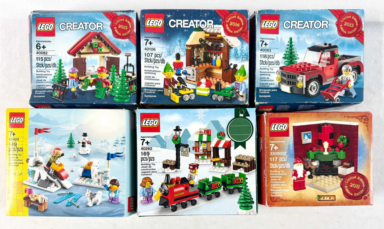 A Group of Six LEGO Holiday and Seasonal Promotional Building Sets (1 of 4)