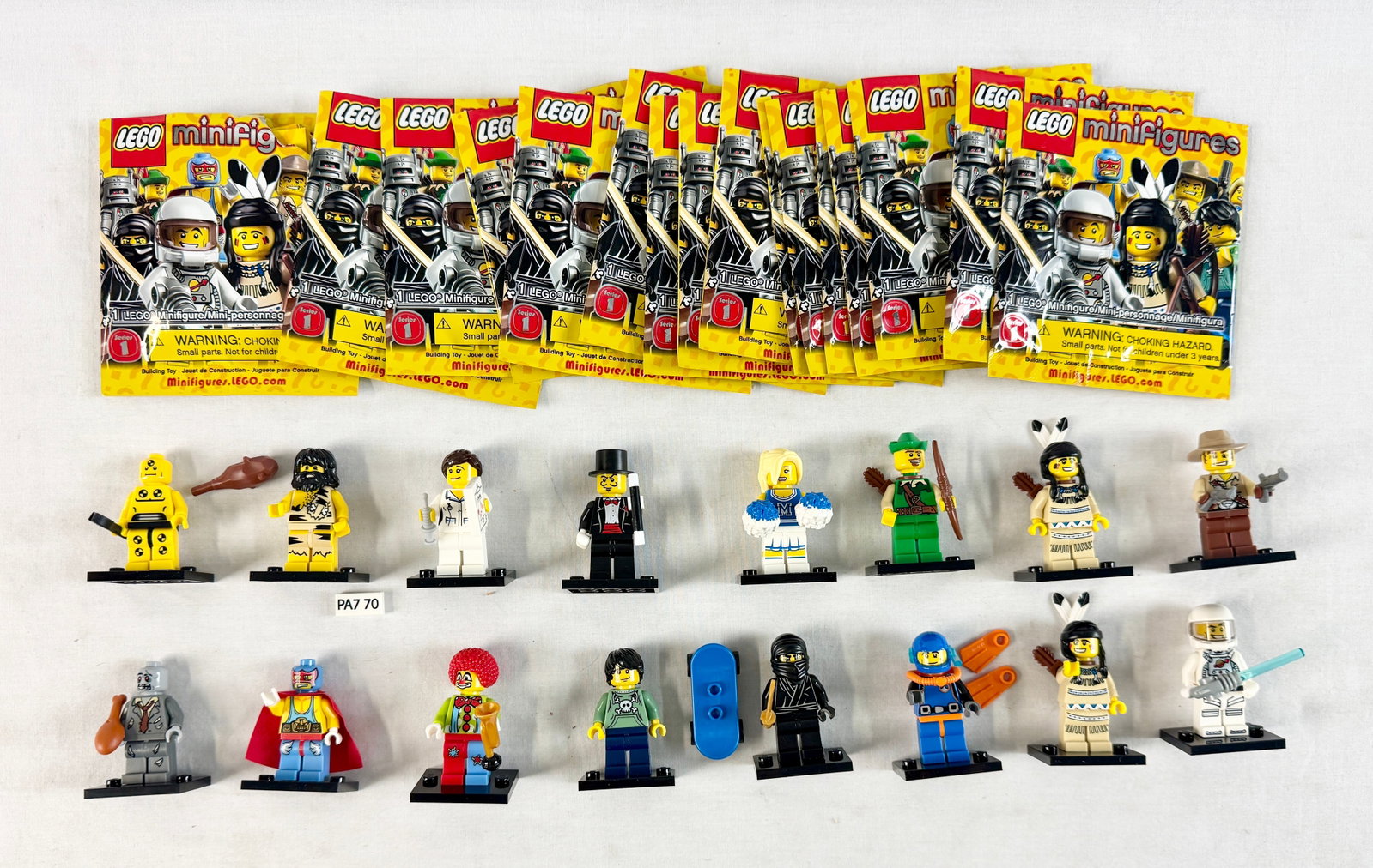A Collection of LEGO Series 1 Collectible Minifigures (1 of 3)