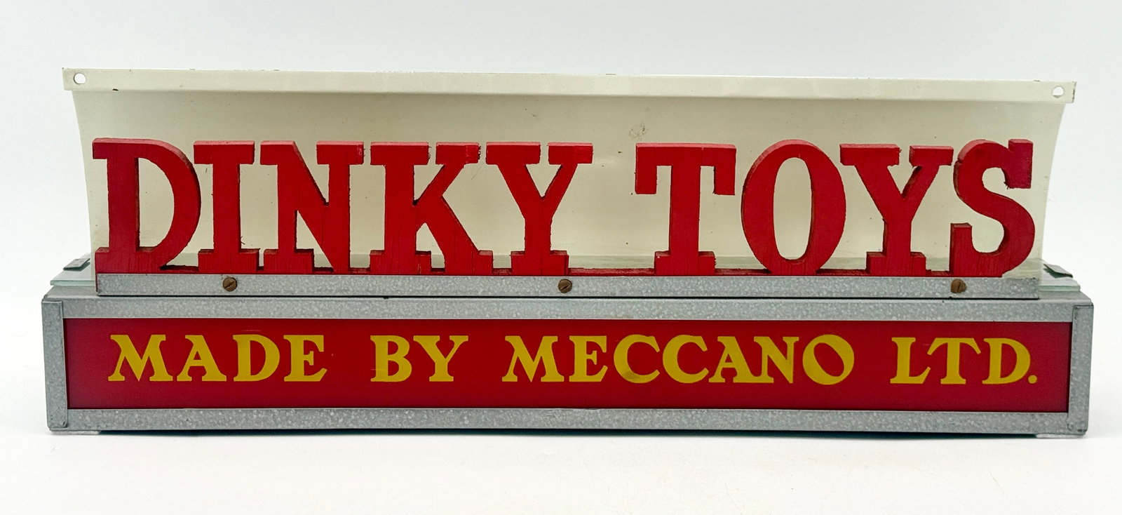 Dinky Toys Illuminated Shop Display Sign by Enfield Metal Works (1 of 4)