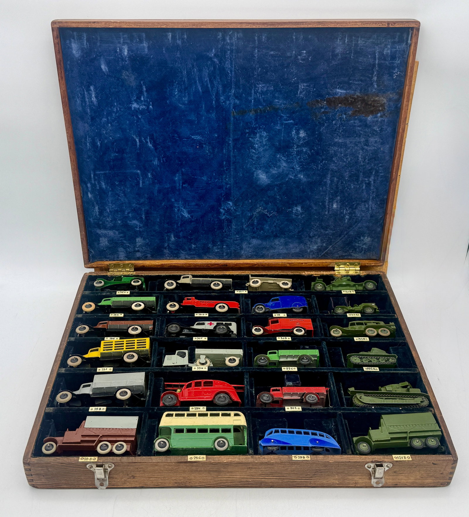 A Collection of Vintage Dinky Toys in Salesman's Display Case (1 of 7)