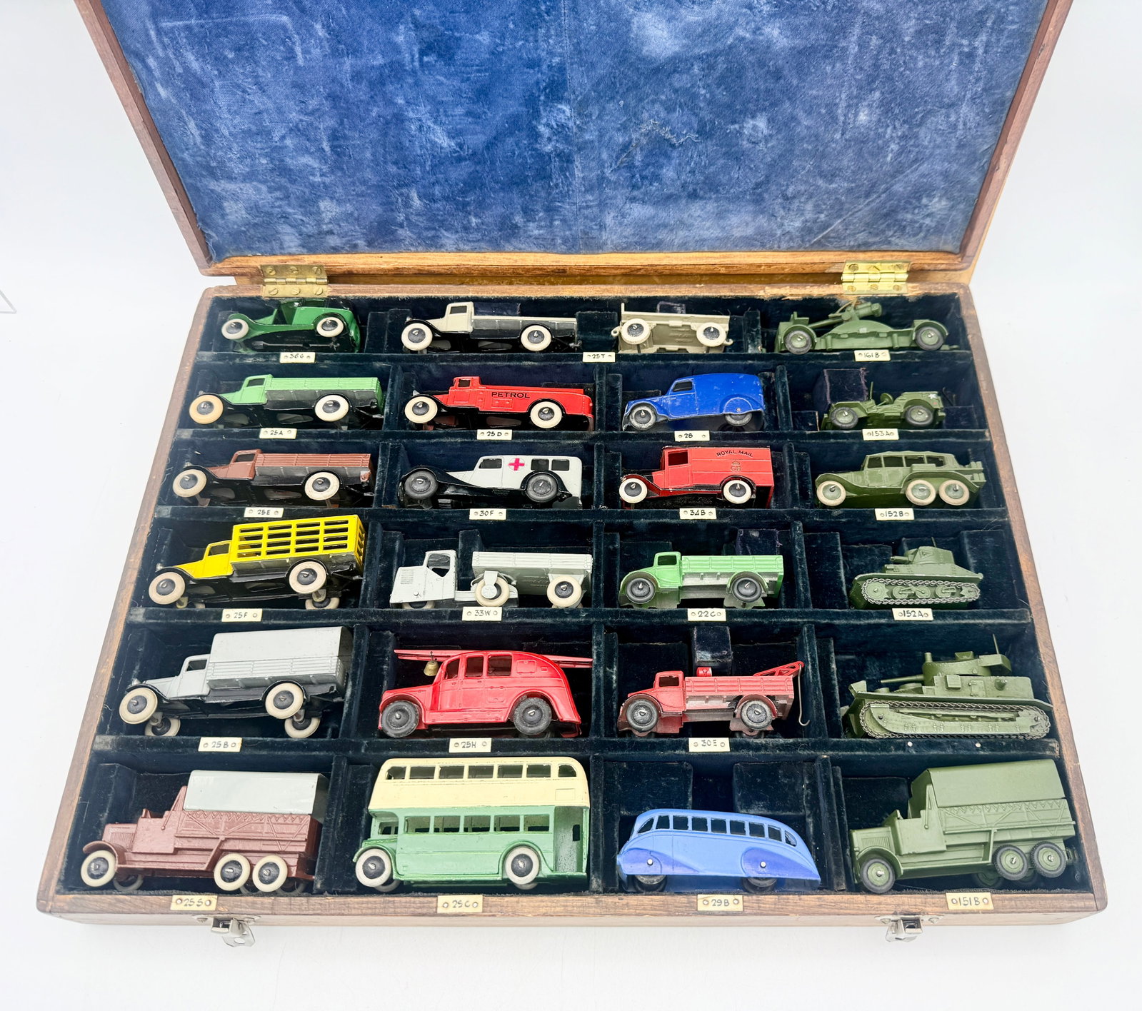 A Collection of Vintage Dinky Toys in Salesman's Display Case - 2