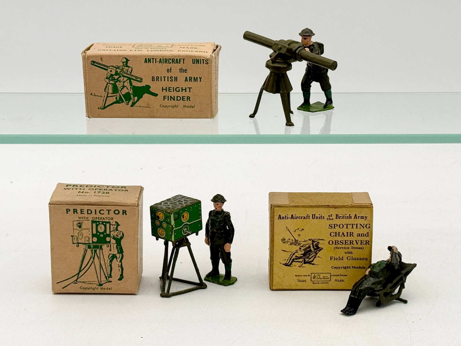 A Collection of Britains Anti-Aircraft Units with Original Boxes (1 of 3)