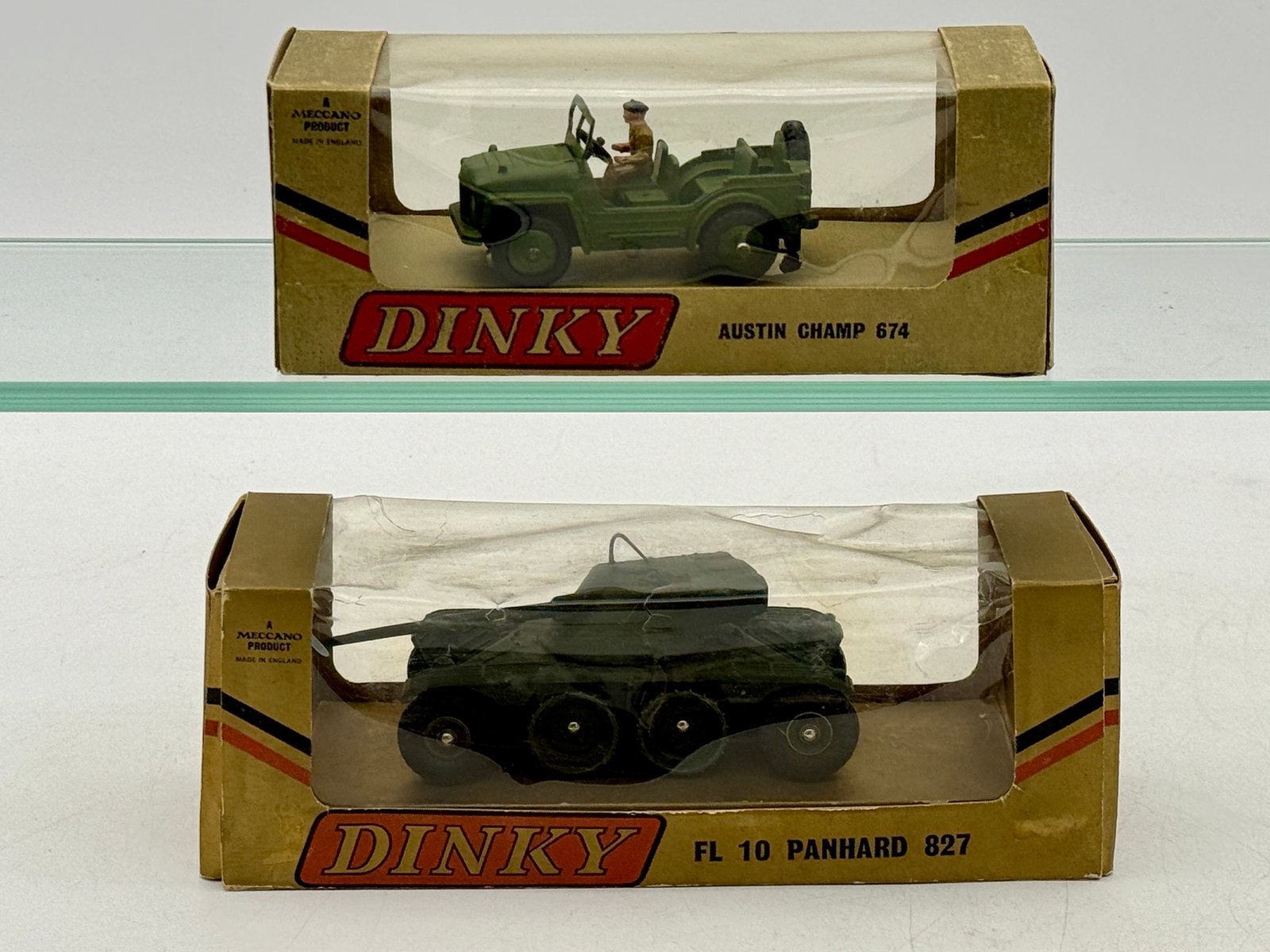 A Pair of Dinky Toys Die-Cast Military Vehicles in Boxes (1 of 3)