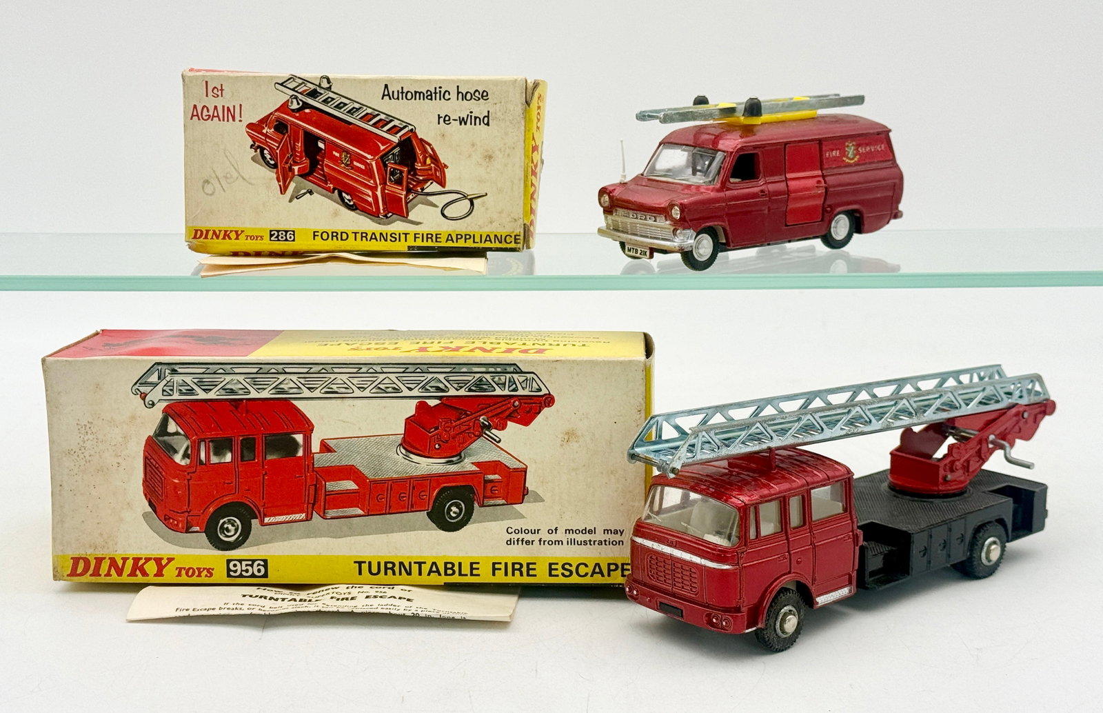 Two Dinky Toys Die-Cast Fire Vehicles With Original Boxes (1 of 3)