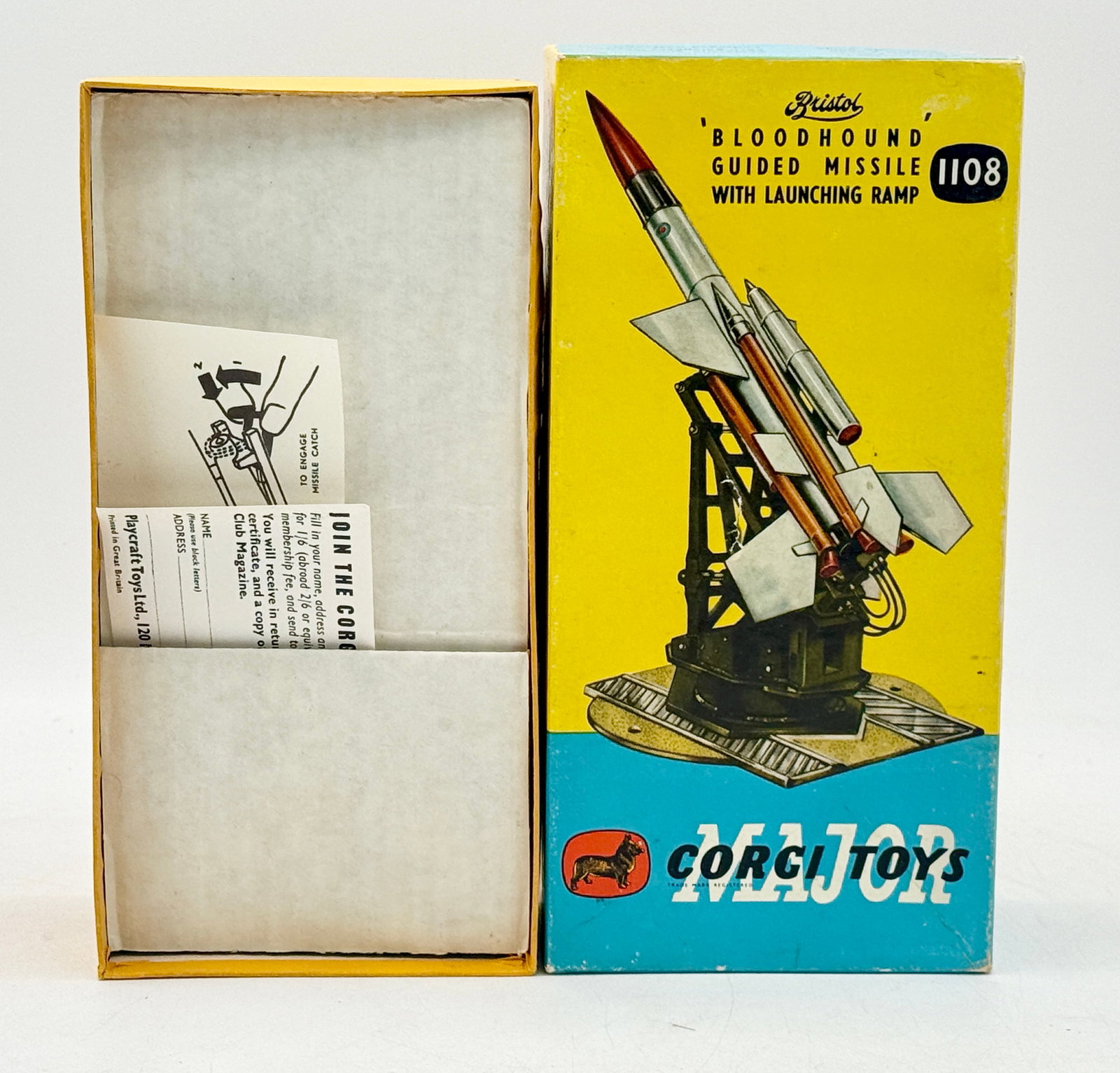 Corgi Major Toys No. 1108 Bristol Bloodhound Guided Missile Set (1 of 4)