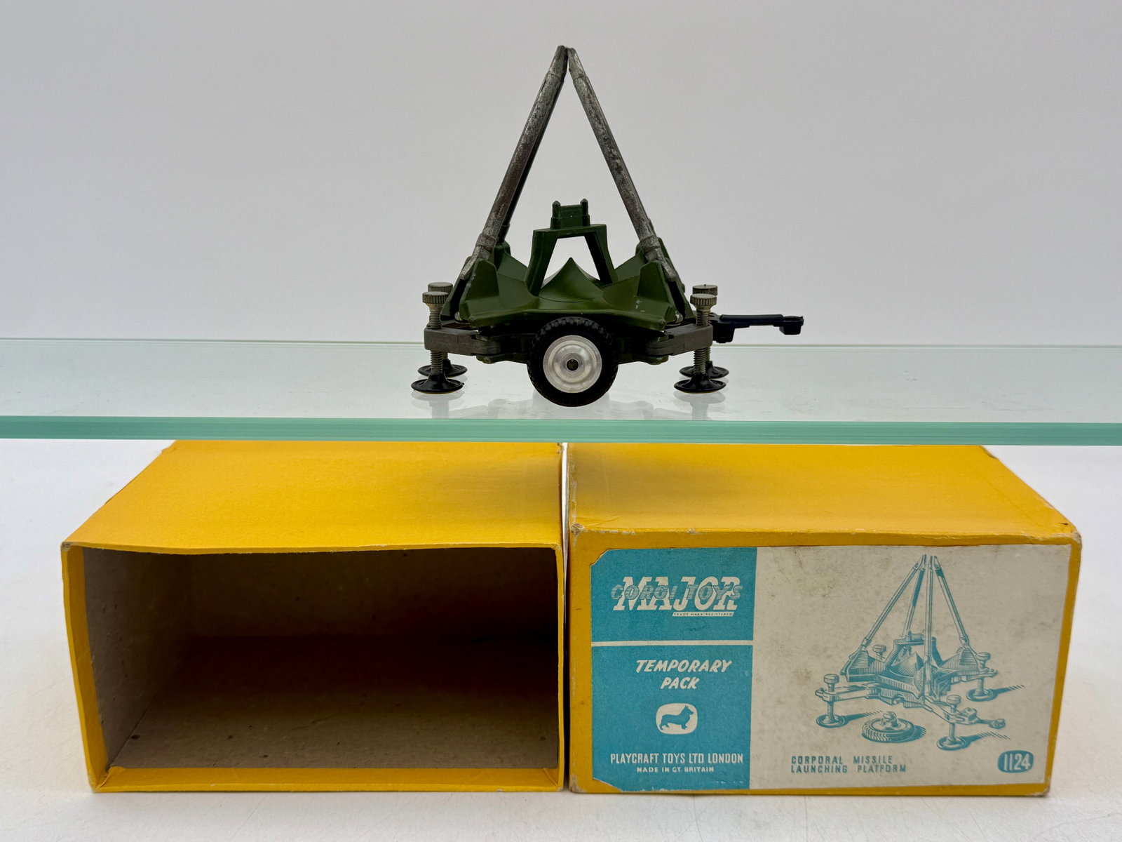 Corgi Major 1124 Corporal Missile Launching Platform in Temporary Pack (1 of 2)
