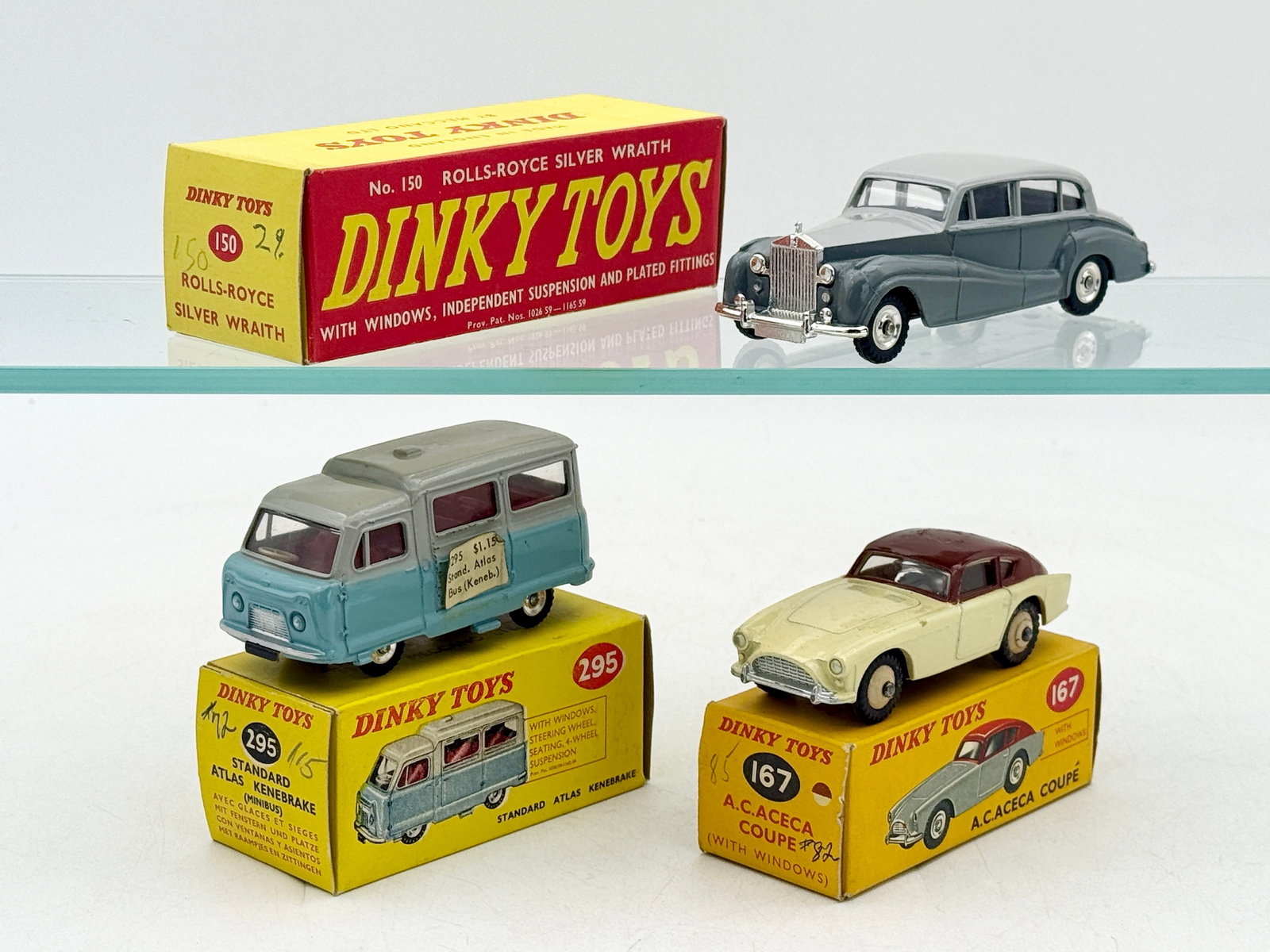 A Trio of Boxed Dinky Toys Die-Cast Model Vehicles (1 of 2)