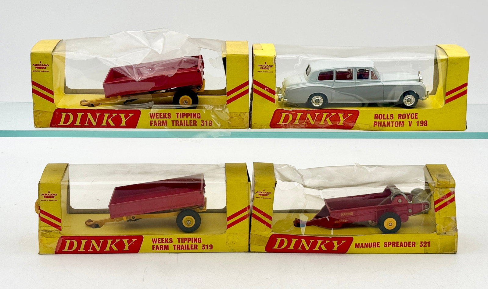 A Collection of Vintage Dinky Toys Vehicles with Original Boxes (1 of 3)