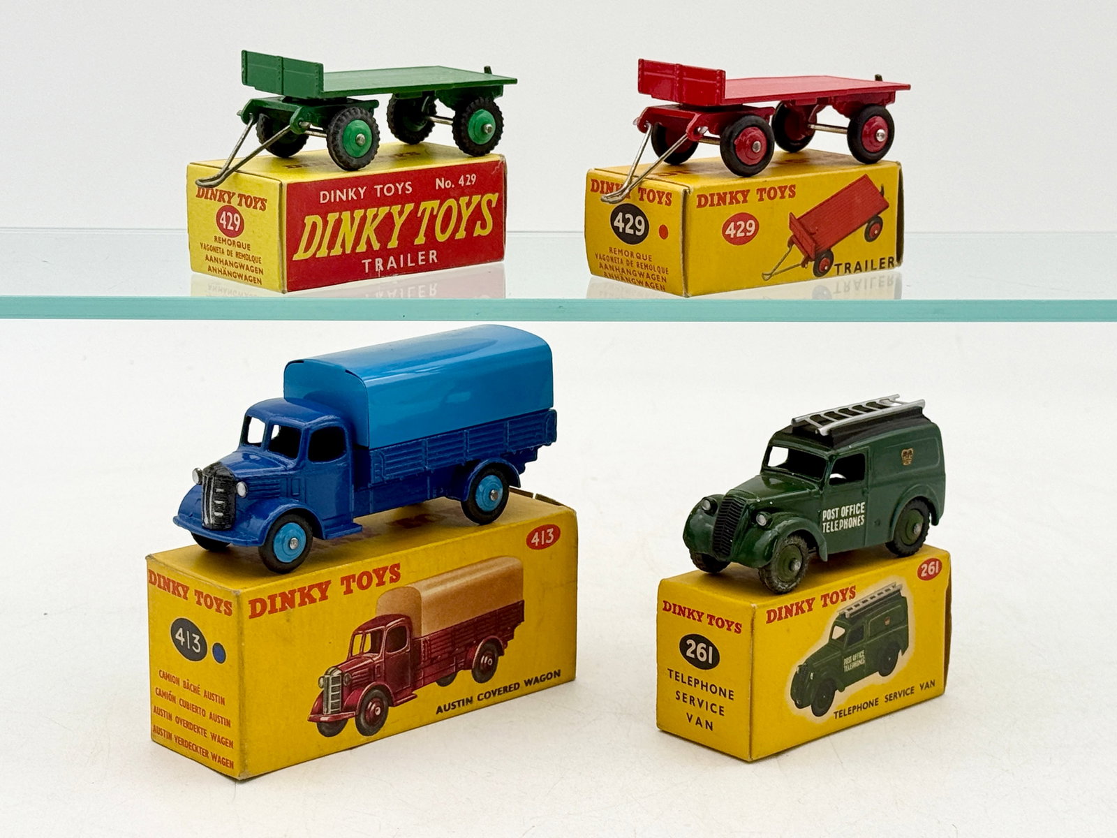 A Group of Boxed Dinky Toys Die-Cast Vehicles (1 of 2)