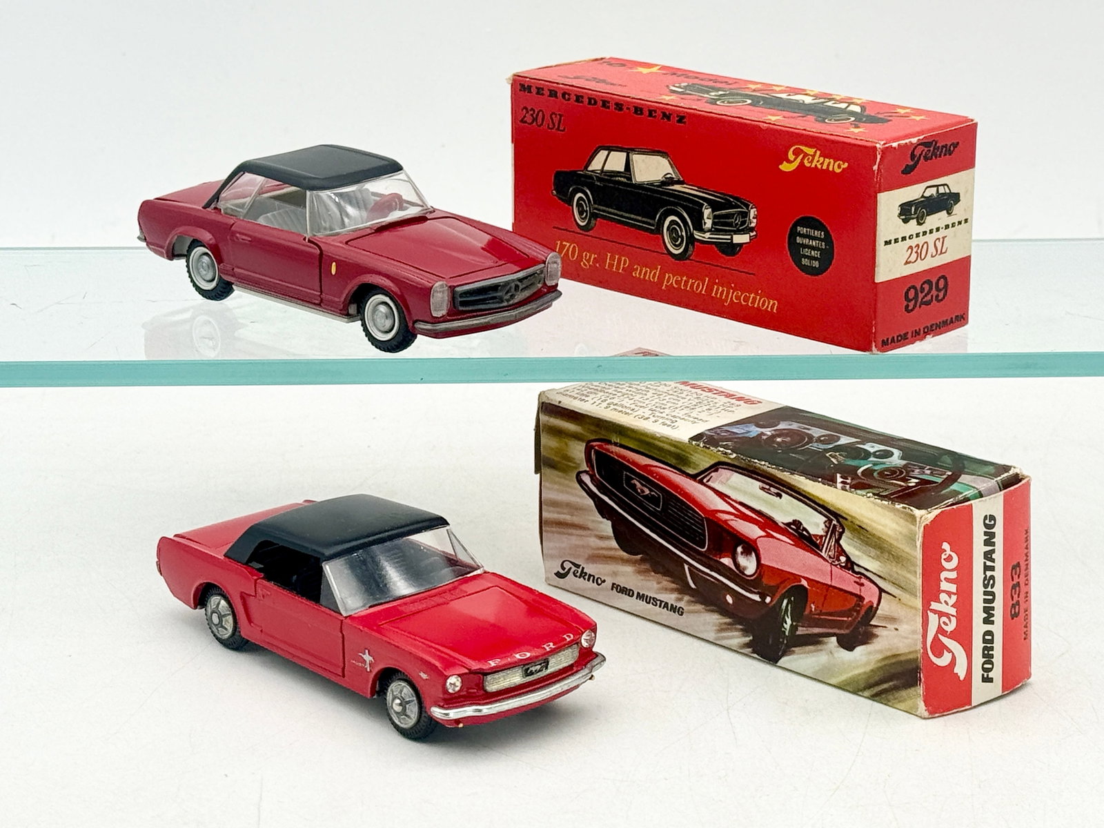 Two Vintage Tekno Die-Cast Model Cars in Original Boxes (1 of 3)