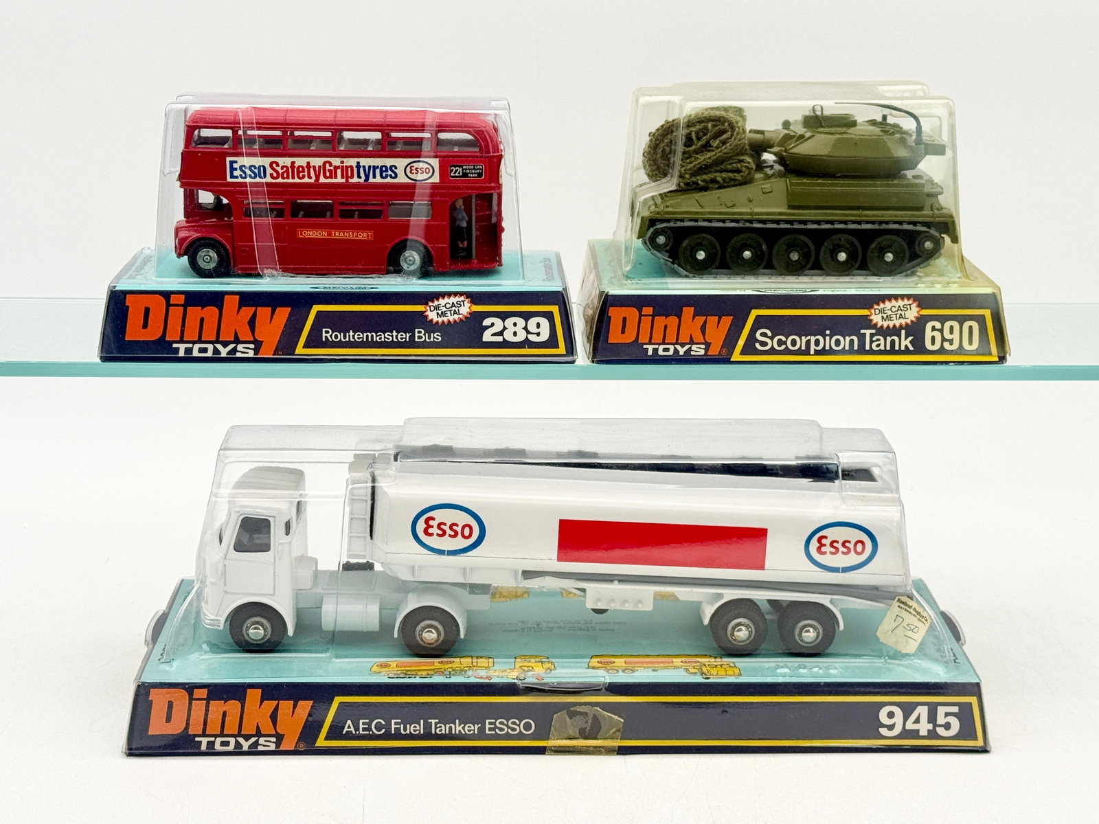 Three Vintage Dinky Toys Die-Cast Vehicles in Original Packaging (1 of 3)