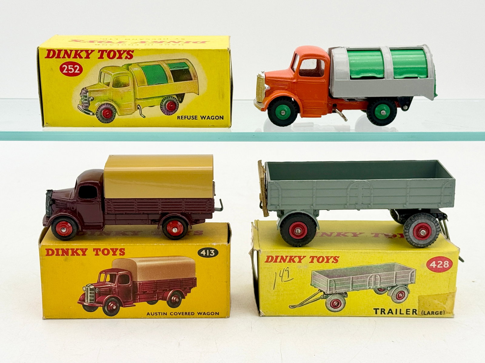 A Trio of Boxed Dinky Toys Die-Cast Utility Vehicles (1 of 4)