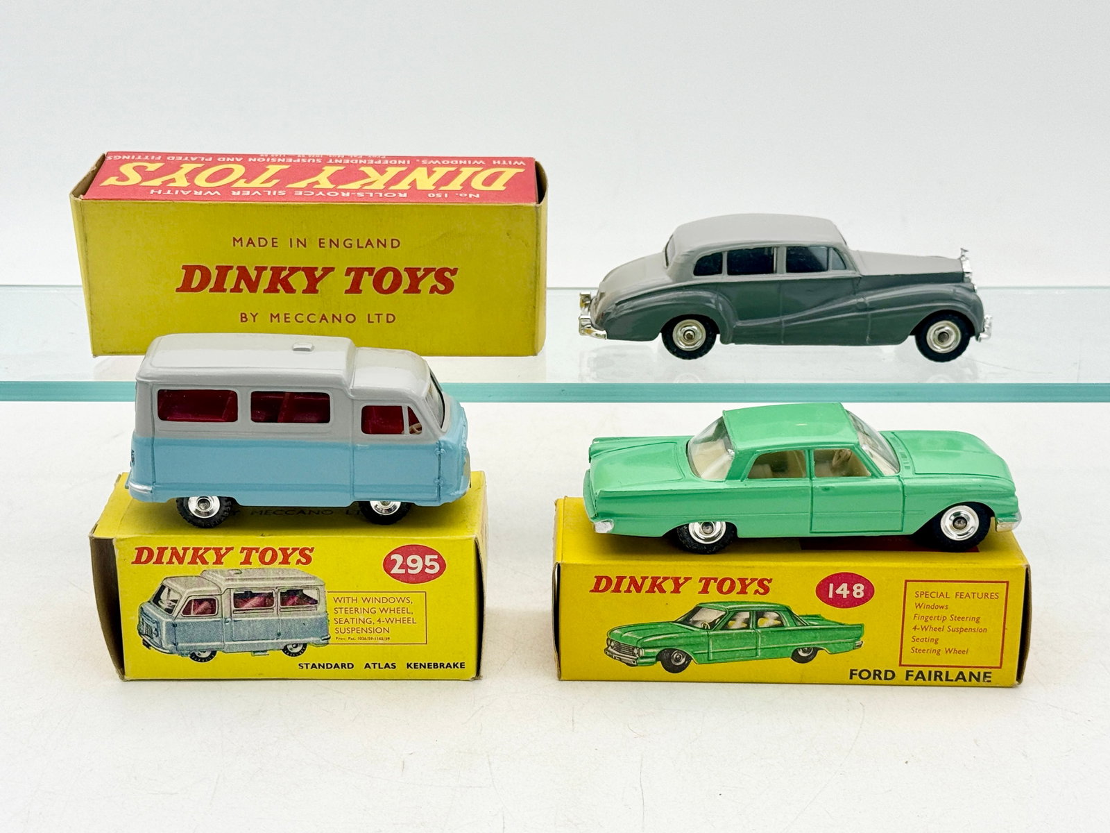 A Trio of Dinky Toys Die-Cast Vehicles with Original Boxes (1 of 4)