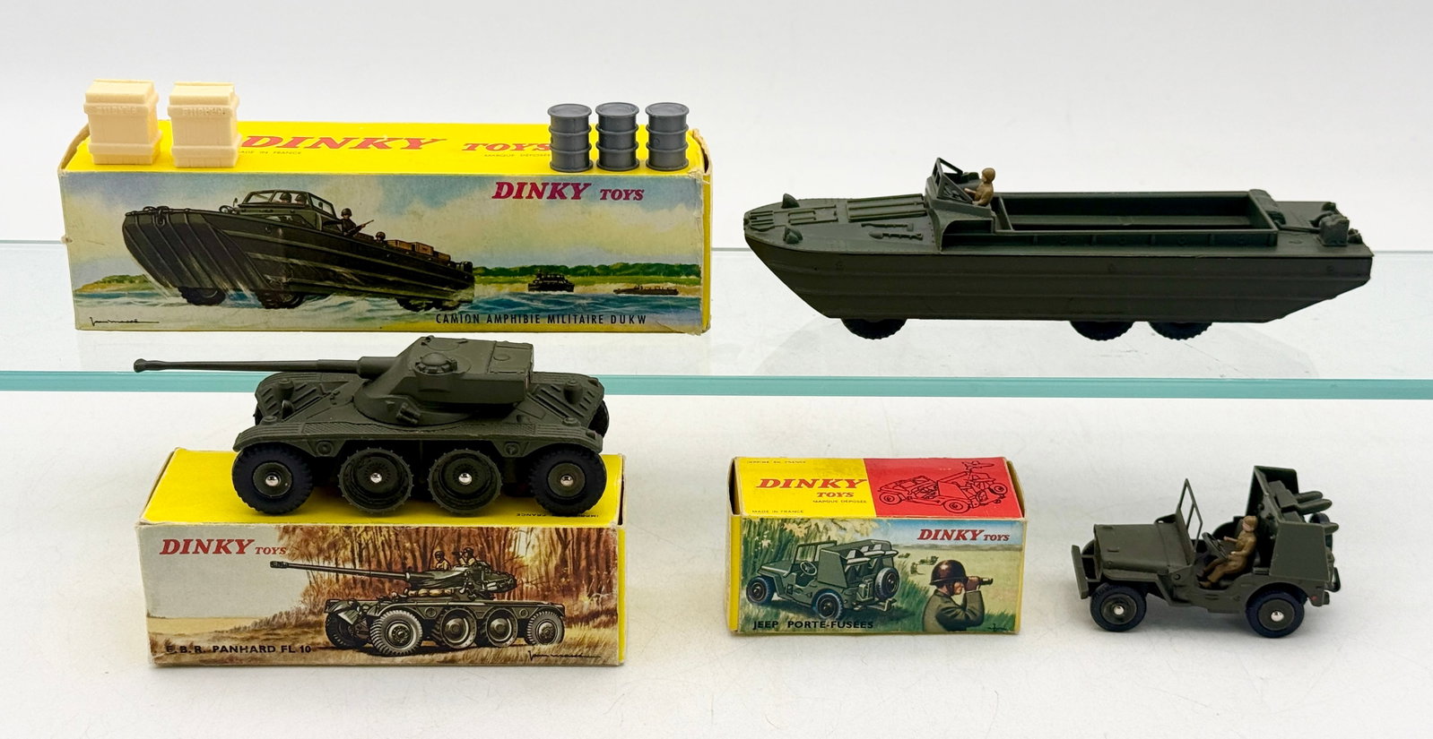 A Collection of Dinky Toys French Military Die-Cast Vehicles (1 of 4)