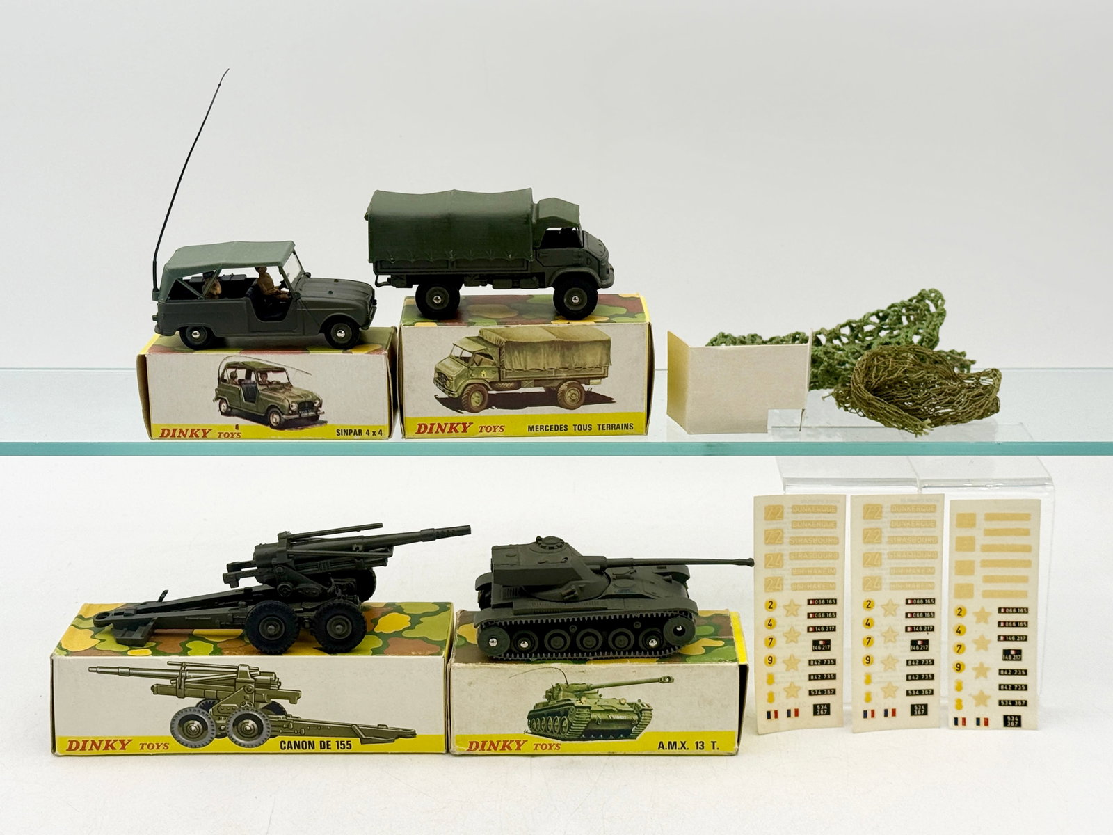 A Collection of Dinky Toys French Military Die-Cast Vehicles (1 of 4)