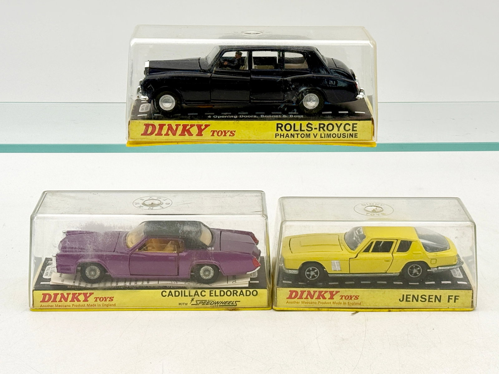 A Trio of Vintage Dinky Toys Die-Cast Model Vehicles (1 of 4)