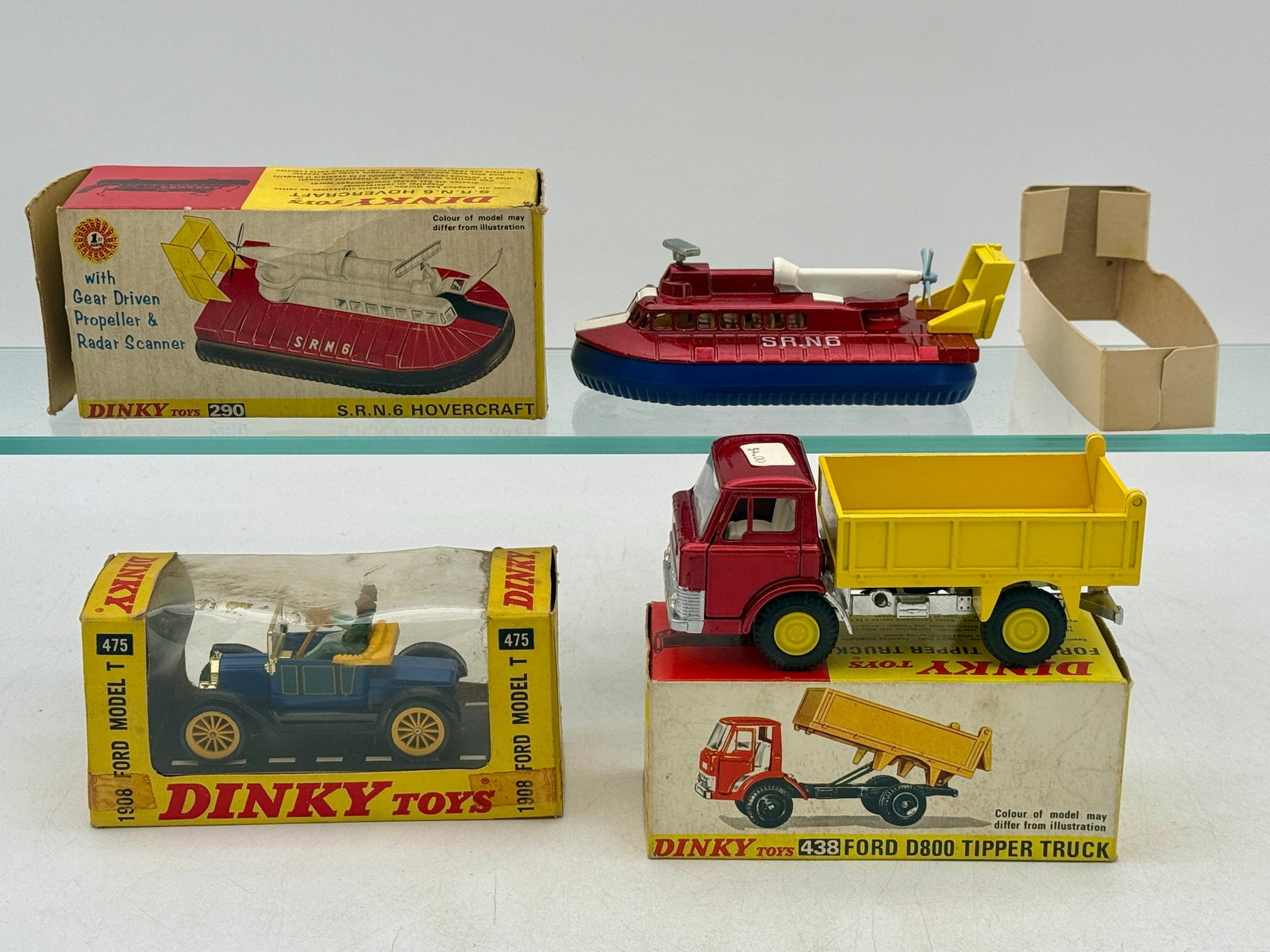 A Trio of Boxed Vintage Dinky Toys Die-Cast Vehicles (1 of 2)