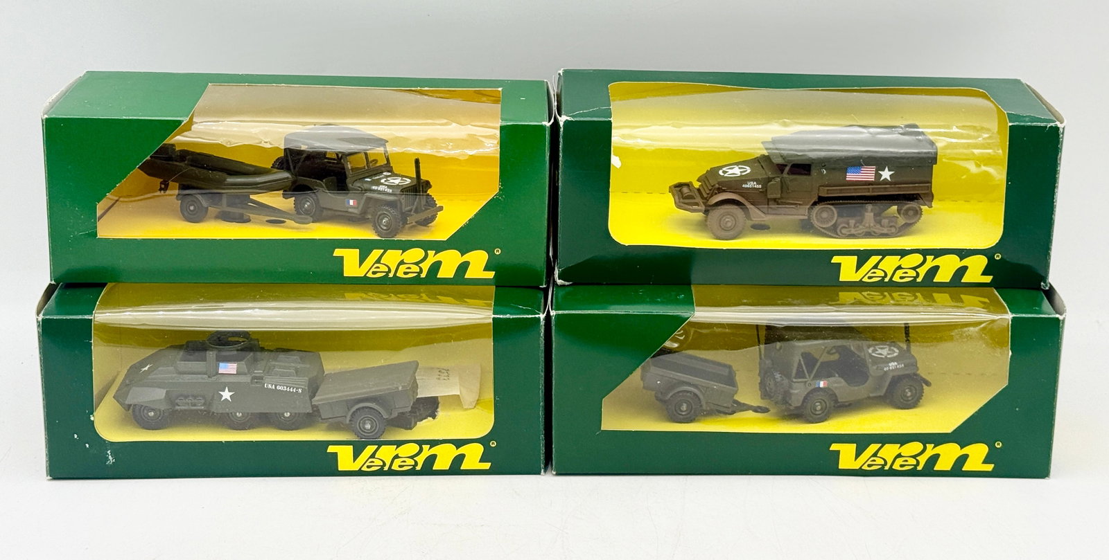 A Collection of Verem Die-Cast 1/50 Scale Military Vehicles (1 of 2)
