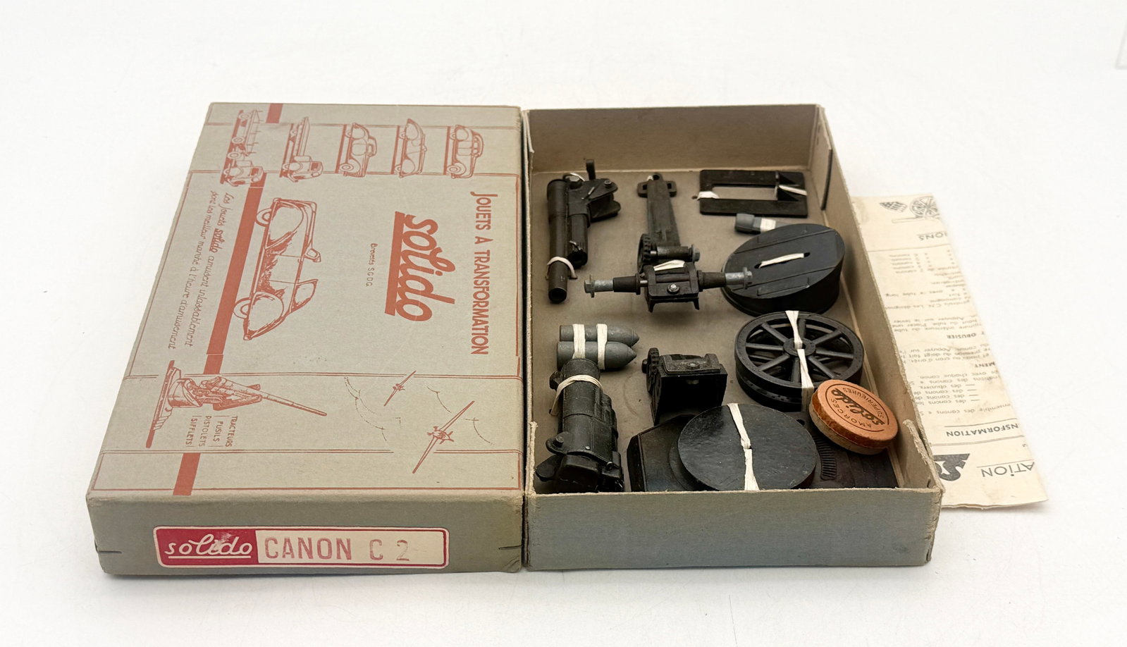 Solido Canon C2 Jouets a Transformation Artillery Construction Set (1 of 5)