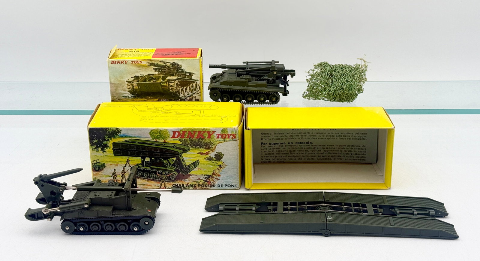 Two French Dinky Toys Military Vehicles with Original Packaging (1 of 3)