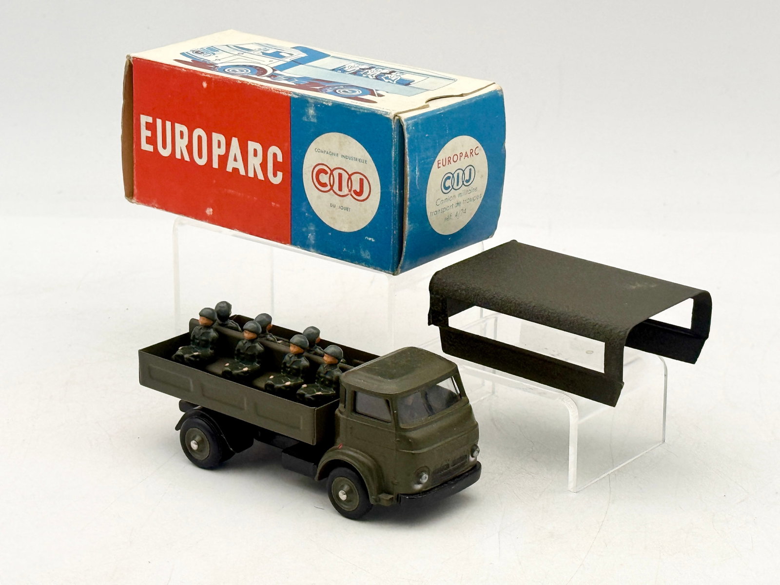 CIJ Europarc Ref 4/74 Saviem S7 Military Troop Transport Truck (1 of 5)