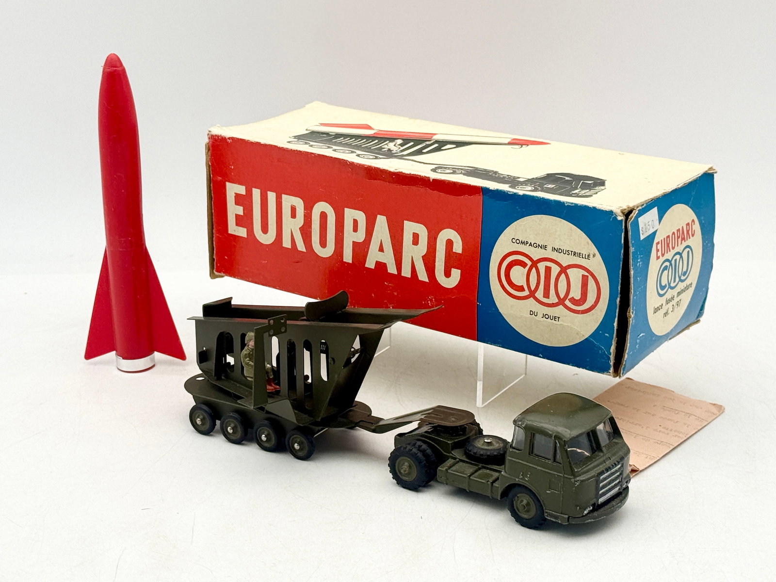 CIJ Europarc Ref 3/97 Die-Cast Miniature Rocket Launcher Set (1 of 4)