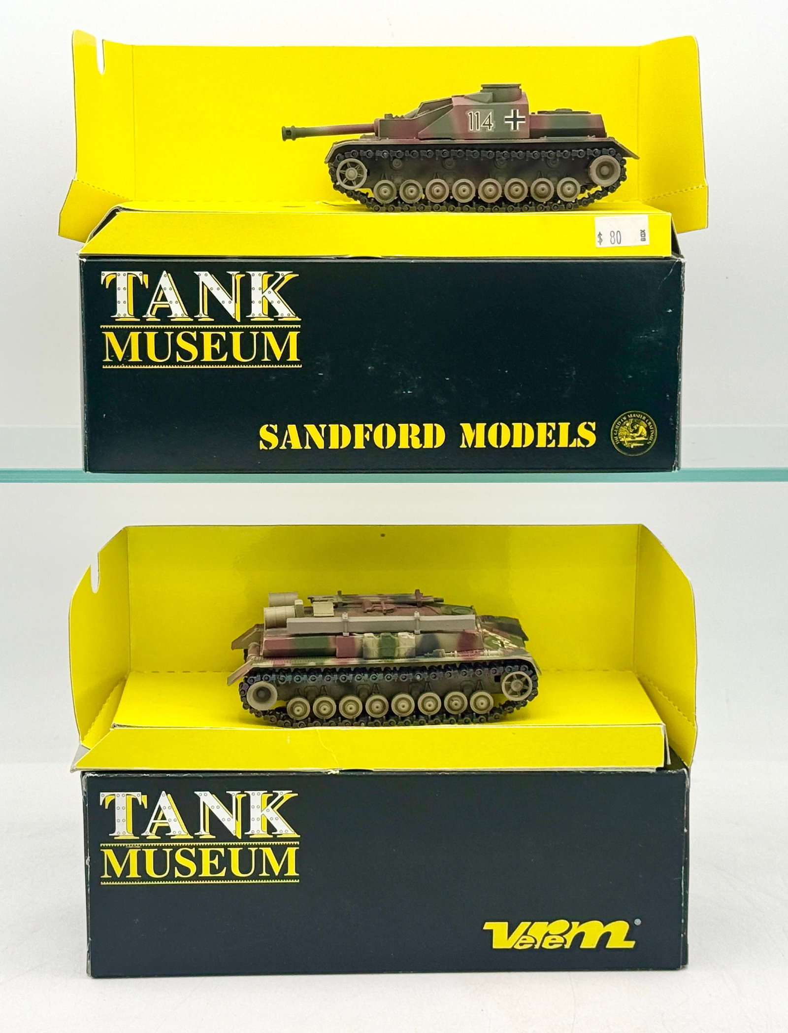 Two Boxed Tank Museum Diecast Models by Verem and Sandford (1 of 3)