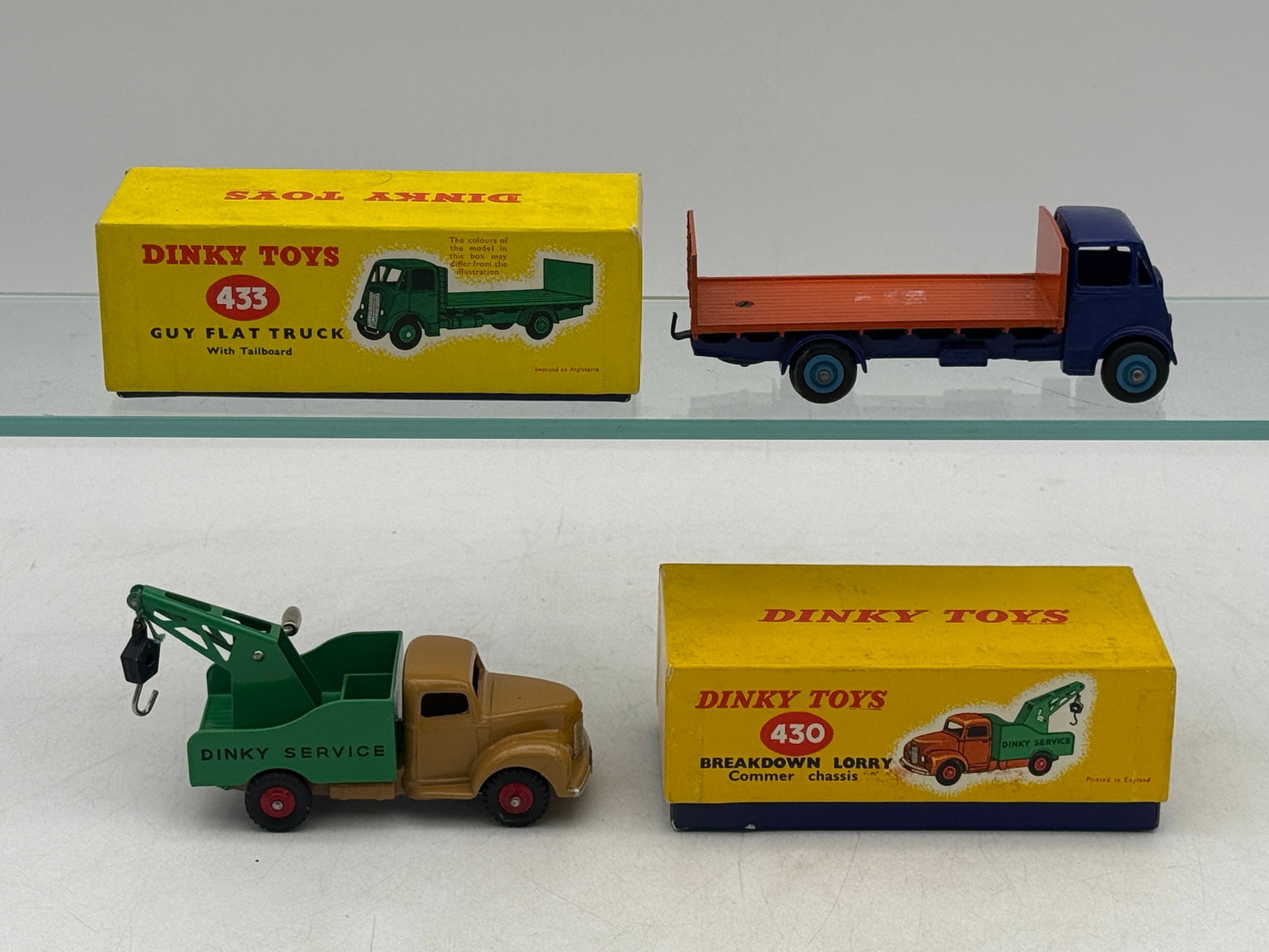 Two Dinky Toys No. 433 and 430 Die-Cast Trucks (1 of 4)