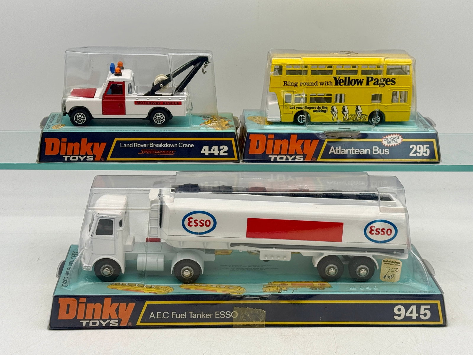 Trio of Vintage Dinky Toys Die-Cast Vehicles in Original Packaging (1 of 5)