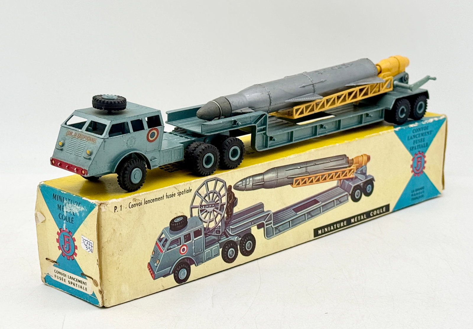 France-Jouets Die-Cast Pacific Space Rocket Launch Convoy with Box (1 of 4)