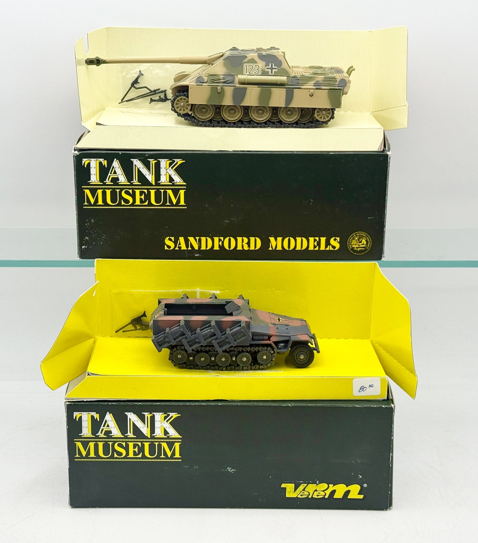Two Tank Museum Series Die-Cast Military Vehicles in Boxes (1 of 3)